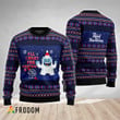 Boho Stripes Pabst Blue Ribbon Christmas Ugly Sweater
