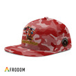 Personalized Captain Morgan Red Camouflage Cap