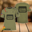 Personalized Military Green Hamm's Beer T-shirt