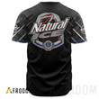 Personalized Black Natural Ice Baseball Jersey
