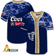 Classic Camouflage Coors Banquet Baseball Jersey