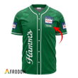 Personalized Happy St. Patrick's Day From Hamm's Beer Baseball Jersey
