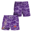 Crown Royal Purple Camouflage Hawaiian Shorts