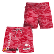 Coors Light Red Camouflage Hawaiian Shorts