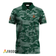 Personalized Jameson Whiskey Green Camouflage Polo Shirt
