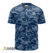 Personalized Samuel Adams Blue Camouflage Baseball Jersey