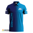 Personalized Gradient Bud Light Polo Shirt