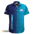 Personalized Gradient Bud Light Button Shirt