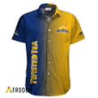 Personalized Gradient Twisted Tea Button Shirt