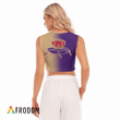 Gradient Crown Royal Women's Sleeveless Cropped Top