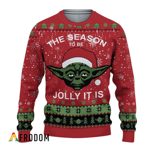 Grogu Mandalorian Christmas Sweater