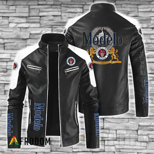 Premium Black Modelo Leather Jacket