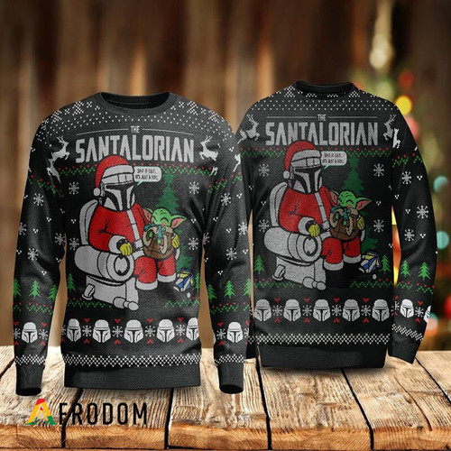 Santalorian Ugly Christmas Sweater