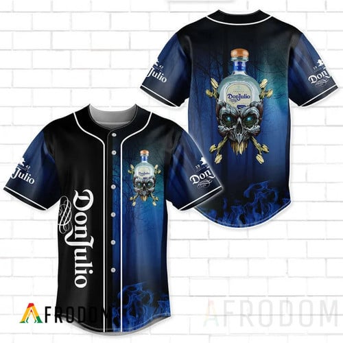 Skull With Don Julio Baseball Jersey