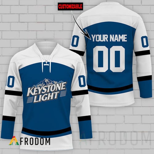 Personalized Keystone Light Hockey Jersey
