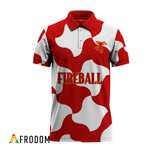 Fireball Whisky Stand Out Golf Club Polo Shirt