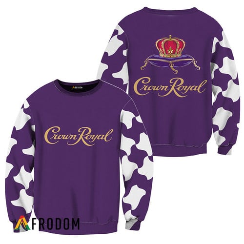Crown Royal Purple Stand Out Golf Club Sweatshirt