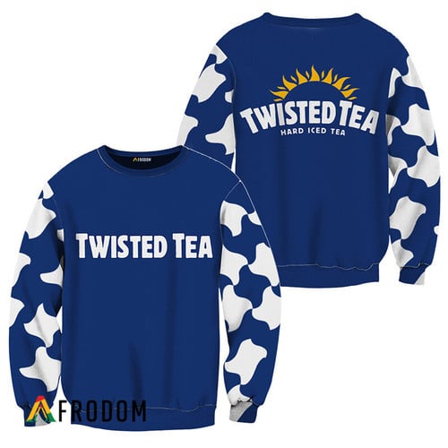 Twisted Tea Blue Stand Out Golf Club Sweatshirt