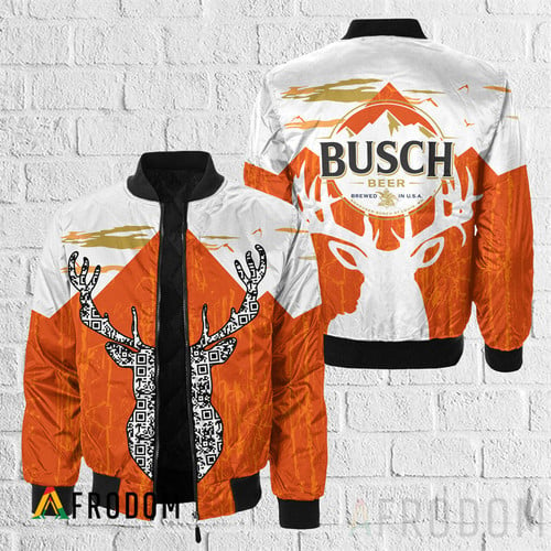 Vintage Busch Deer Bomber Jacket