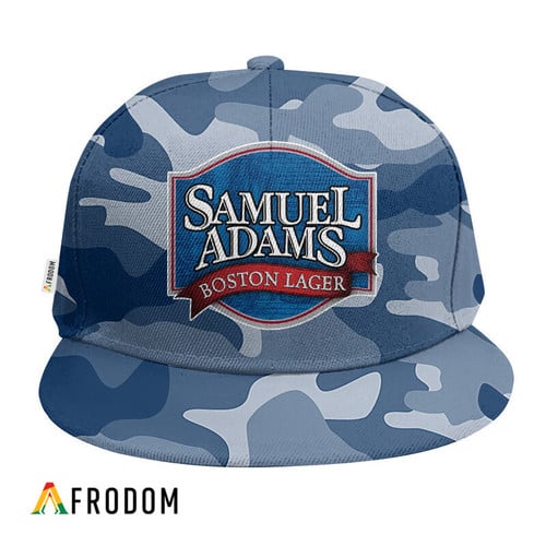 Personalized Samuel Adams Blue Camouflage Cap