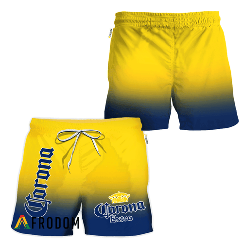 Gradient Corona Extra Hawaiian Shorts