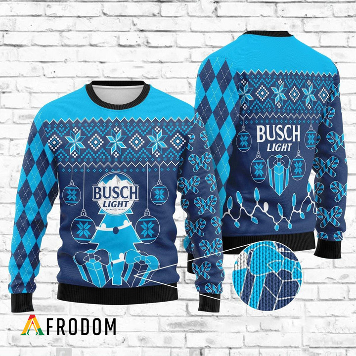 Busch Beer Christmas Sweater