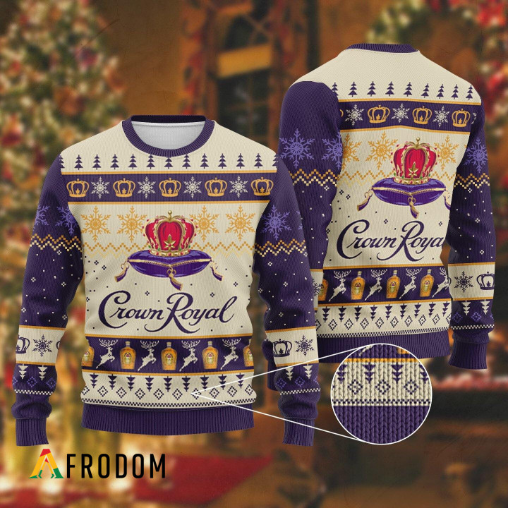 Crown Royal Christmas Sweater