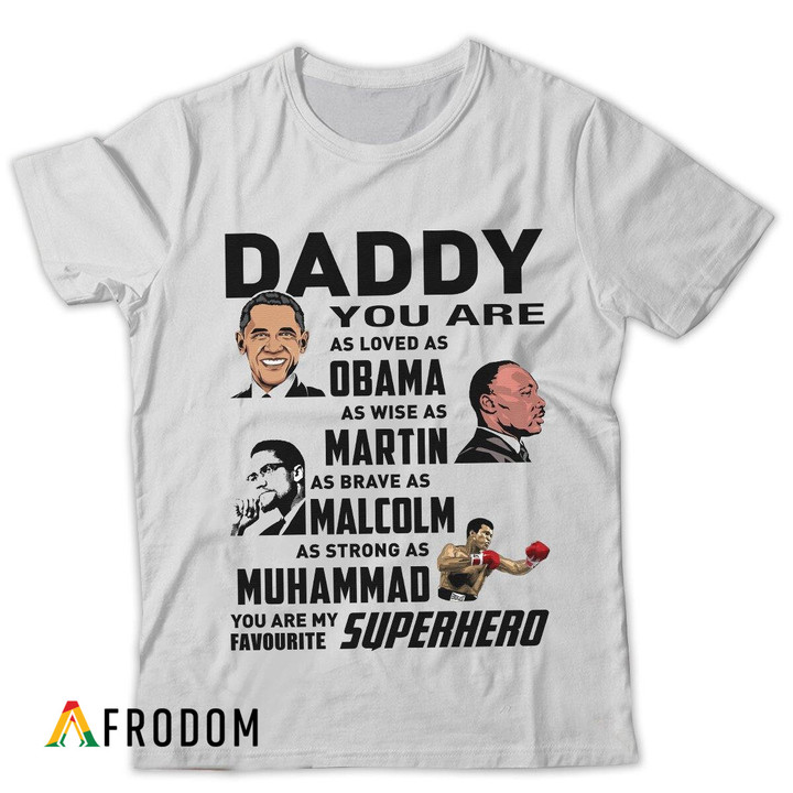 Daddy You Are My Favourite Superhero T-shirt