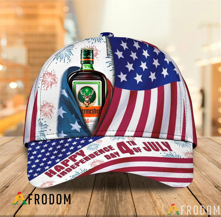 Happy Independence USA Flag Jagermeister Cap