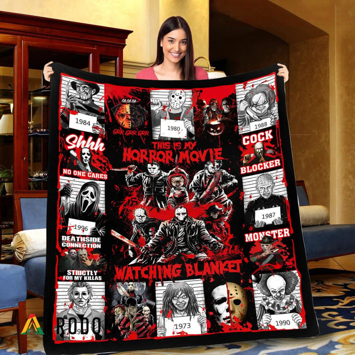 My Horror Movies Watching Blanket