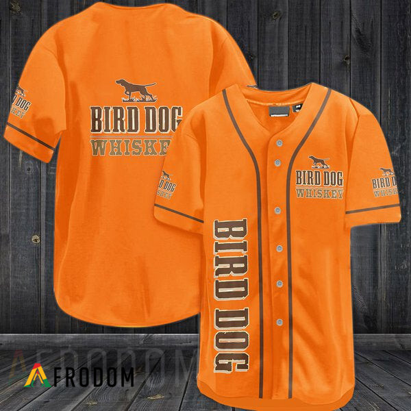 Orange Bird Dog Baseball Jersey