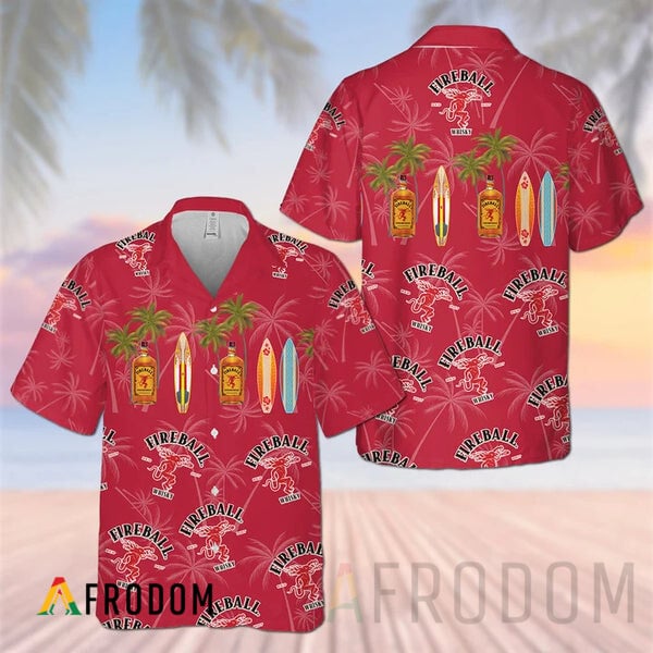 Palm Trees Hawaii Fireball Hawaii Shirt