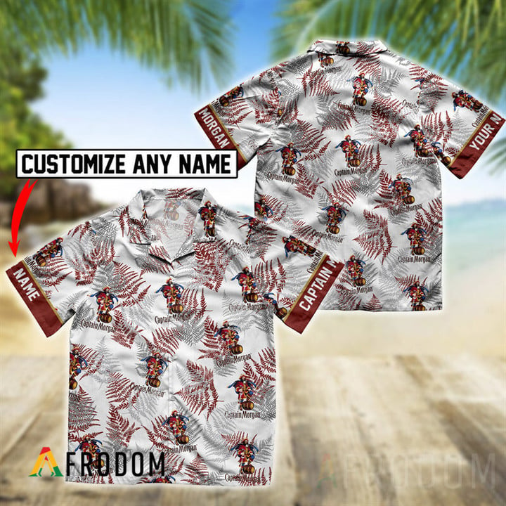 Personalized Tropical Captain Morgan Hawaiian Shirt