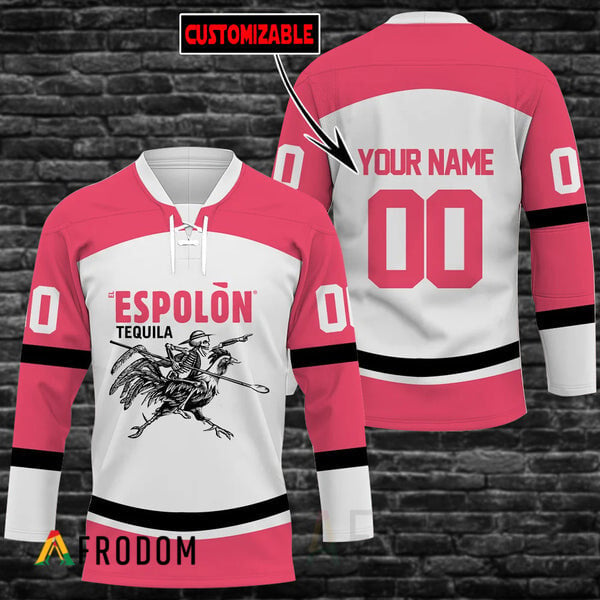 Personalized Espolon Tequila Hockey Jersey