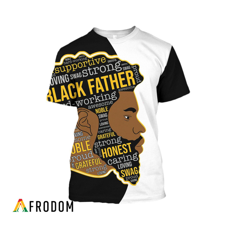 Black Father - The Man The Myth The Legend AOP Shirt