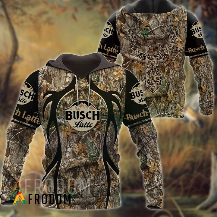 Busch Latte Deer Hunting Unisex Hoodie