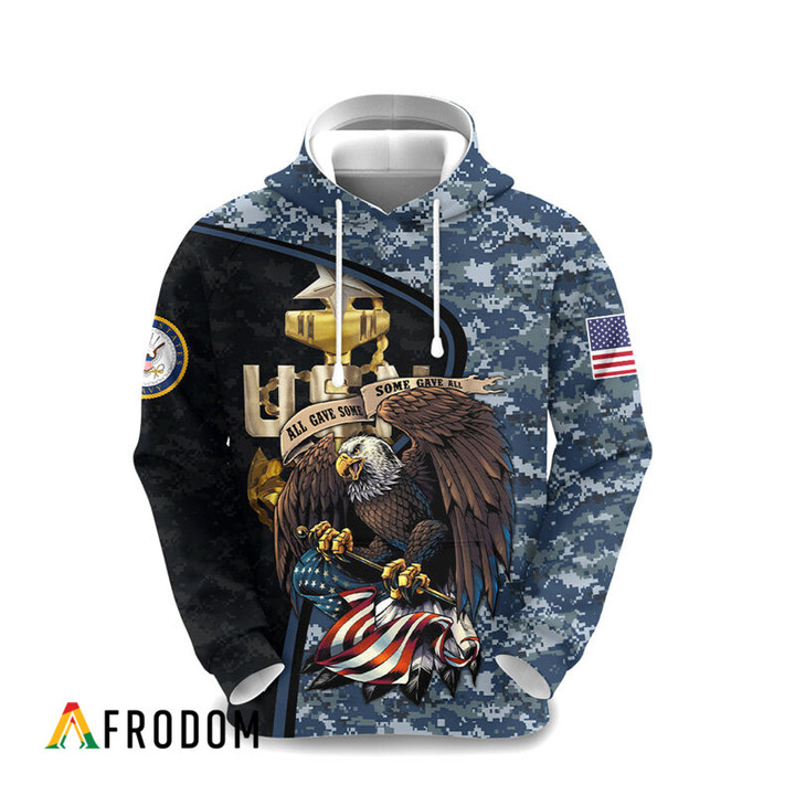Eagle US Navy Veteran Hoodie
