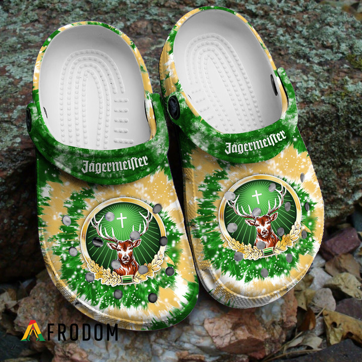 Classic Tie Dye Graphic Jagermeister Classic Clogs