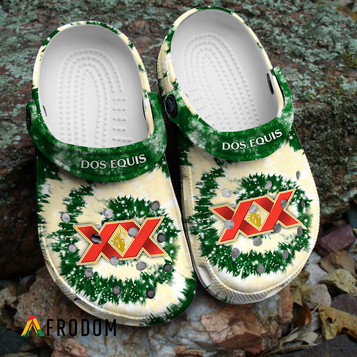 Classic Tie Dye Graphic Dos Equis Classic Clogs