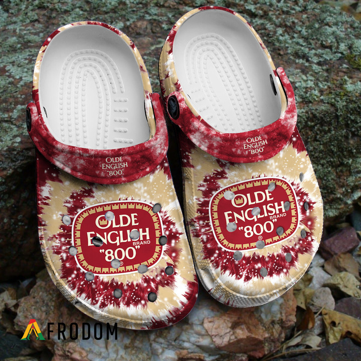Classic Tie Dye Graphic Olde English 800 Classic Clogs