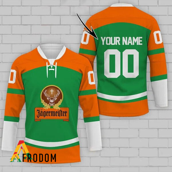 Personalized Jagermeister Hockey Jersey