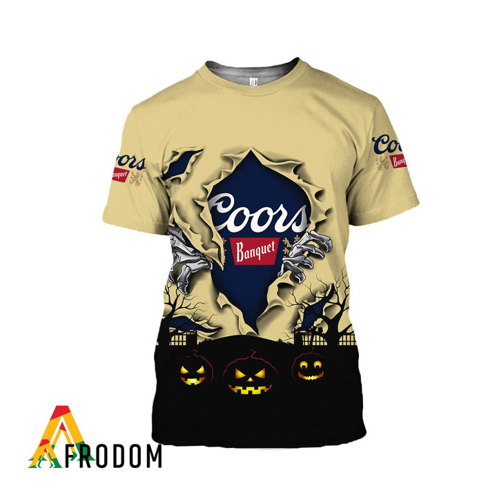 Scary Night Halloween Coors Banquet T-shirt & Sweatshirt