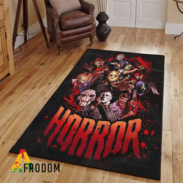 Horror Movie Legends Halloween Doormat