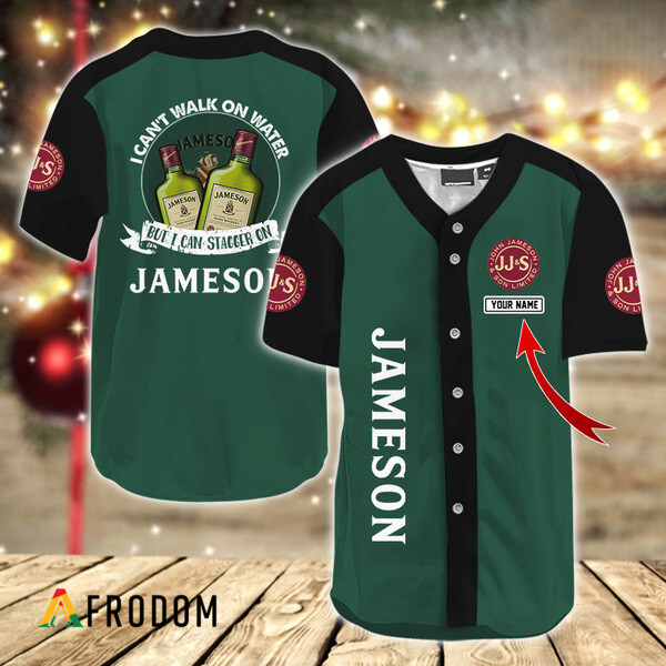 Personalized I Can Stagger On Jameson Baseball Jersey