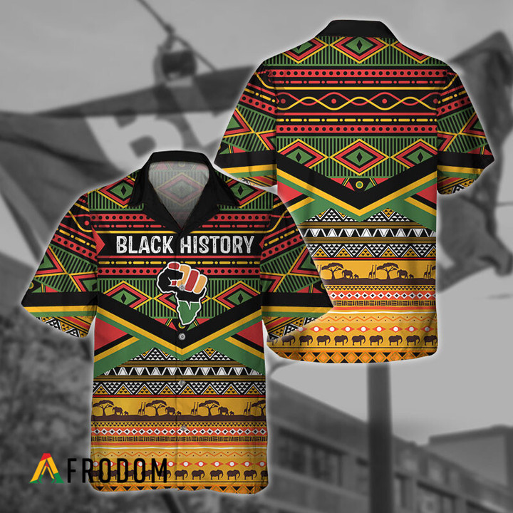 Polynesian Samoan Black History Hawaiian Shirt