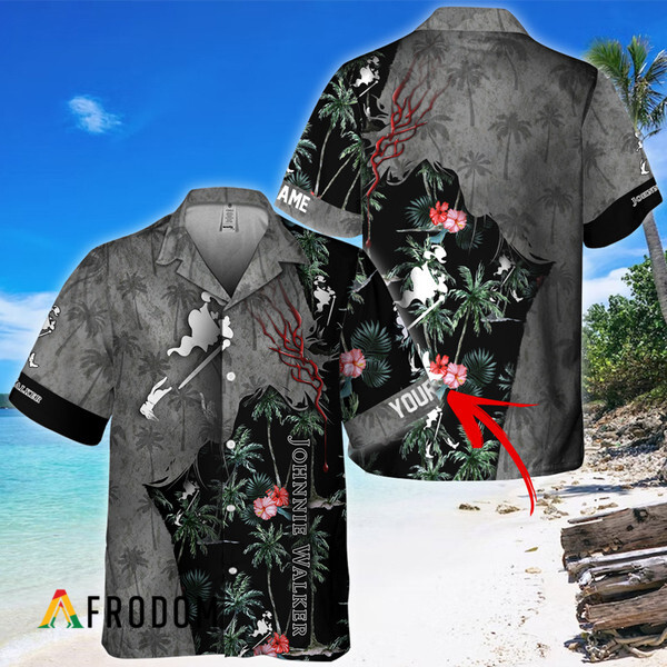 Personalized Aloha Johnnie Walker God Hawaiian Shirt