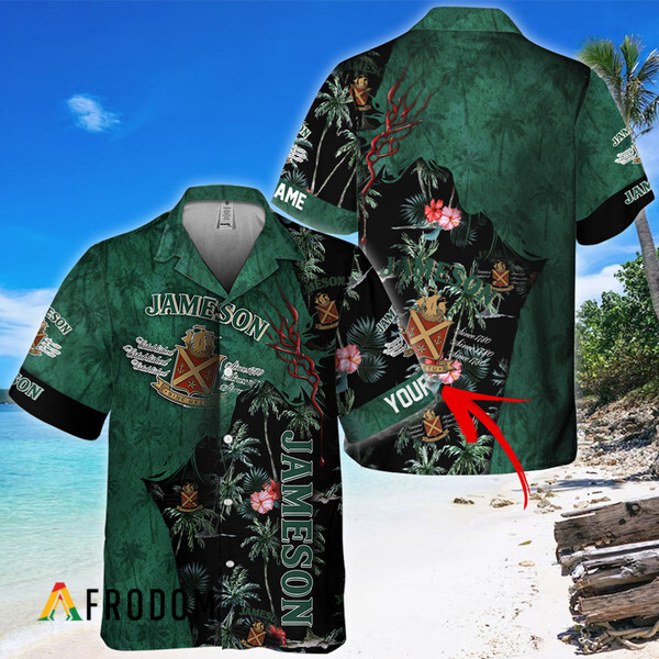 Personalized Aloha Jameson Whiskey God Hawaiian Shirt