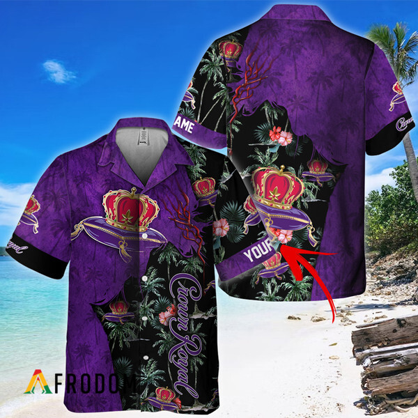 Aloha Crown Royal God Hawaiian Shirt