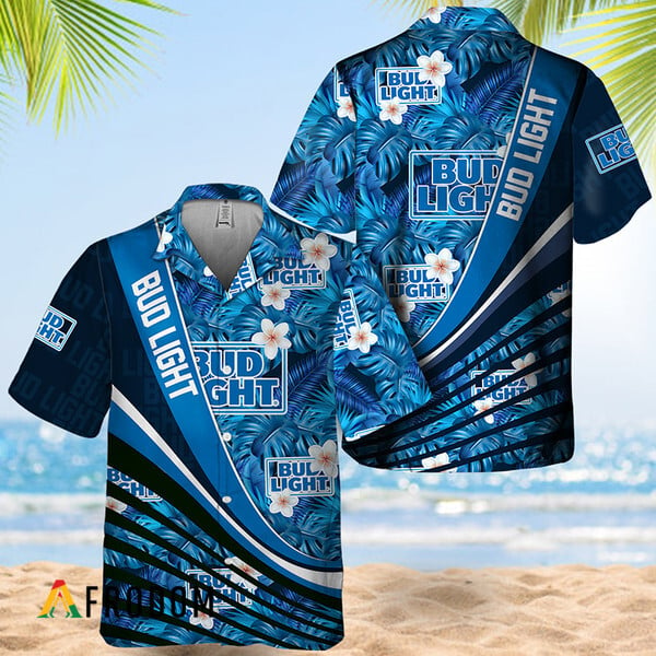 Summer Aloha Tropical Bud Light Hawaiian Shirt