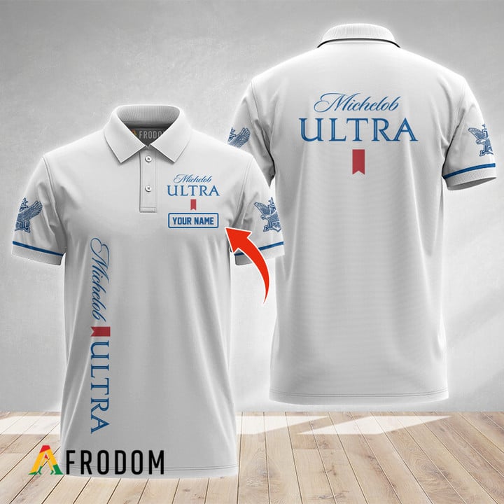 Personalized Michelob ULTRA Polo Shirt